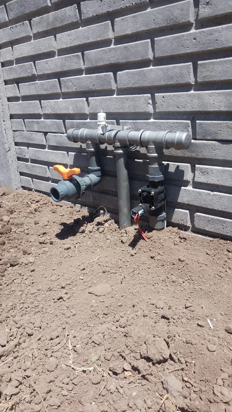 Instalación de sistema de riego 1