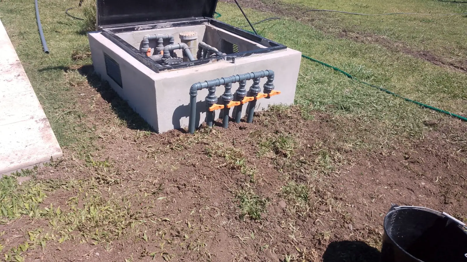 Instalación de sistema de riego 5
