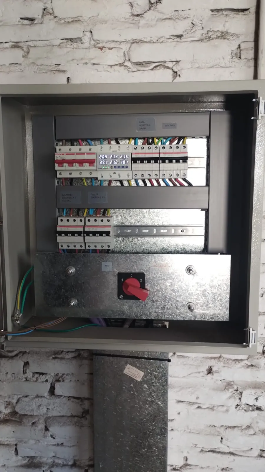 Tablero eléctrico para sistema de riego 15